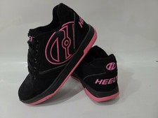 HEELYS PROPEL 2.0 770291 GIRL'S BLACK/HOT PINK - YOUTH 3 Shoes Wheels
