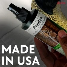 Angelus Reptile Exotic Skin Cleaner Conditioner Spray For Boots shoes & More 8oz