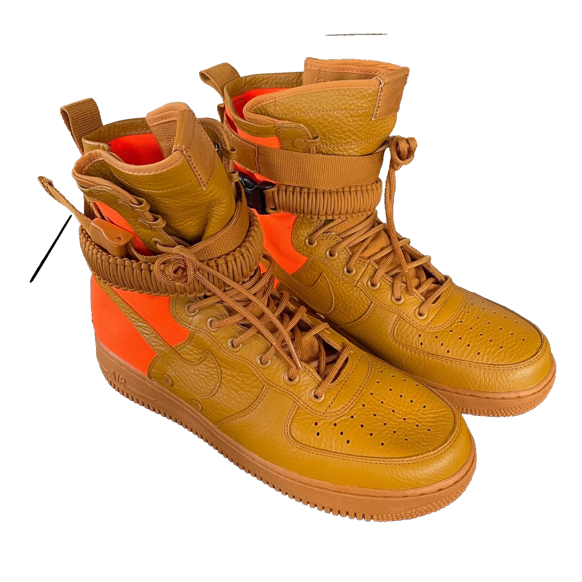 Nike SF AF1 size 12 Nike SF Air Force 1 High Trainers AF1 - Black Gum Rare 2017  main image 4