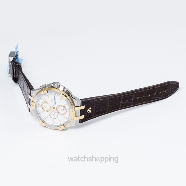 maurice lacroix aikon leather strap