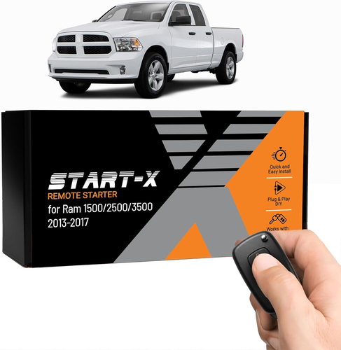 Remote Start Kit Plug N Play Key Ignition Ram 1500 2500 3500 Easy Install - Picture 1 of 9