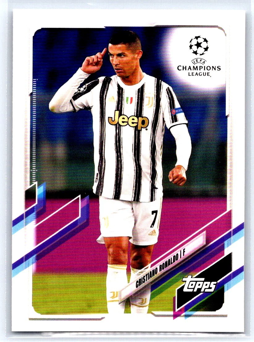 Preços baixos em Topps Cristiano Ronaldo Futebol Figurinhas e
