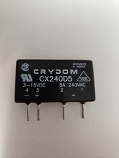 1PC Brand New Crydom CX240D5R Solid State Module 3-15VDC 4-Pin 5A 240VAC