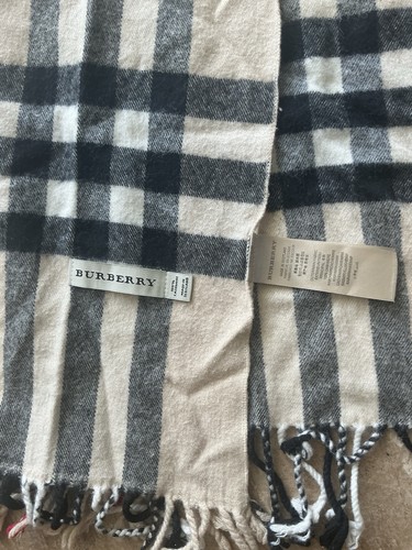 Sciarpa lunga Burberry in cashmere Nova a quadri Londra - Foto 2 di 2