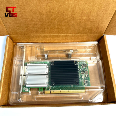 NVIDIA Mellanox MCX516A-CCAT ConnectX-5 EN 100GbE Dual Port NIC PCIe 3.0 X 16
