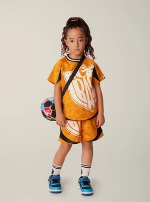 A BATHING APE BAPEKIDS Goods ABC CAMO MILO SOCCER BALL SHOULDER
