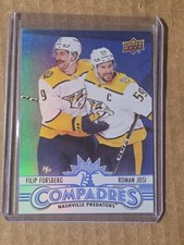 Upper Deck Compadres #CM-4 Nashville Predators Filip Forsberg & Roman Josi
