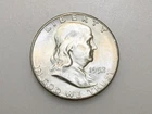 1952-S 50C FRANKLIN SILVER HALF DOLLAR GEM BU