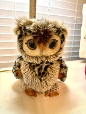 Adventure Planet Owl Plush Animal O5T-01216713 - 8 inch Clean