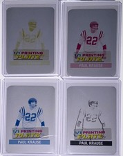 2025 Leaf 15th Anniversary Paul Krause 1948 Base Printing Plate 1/1 SET