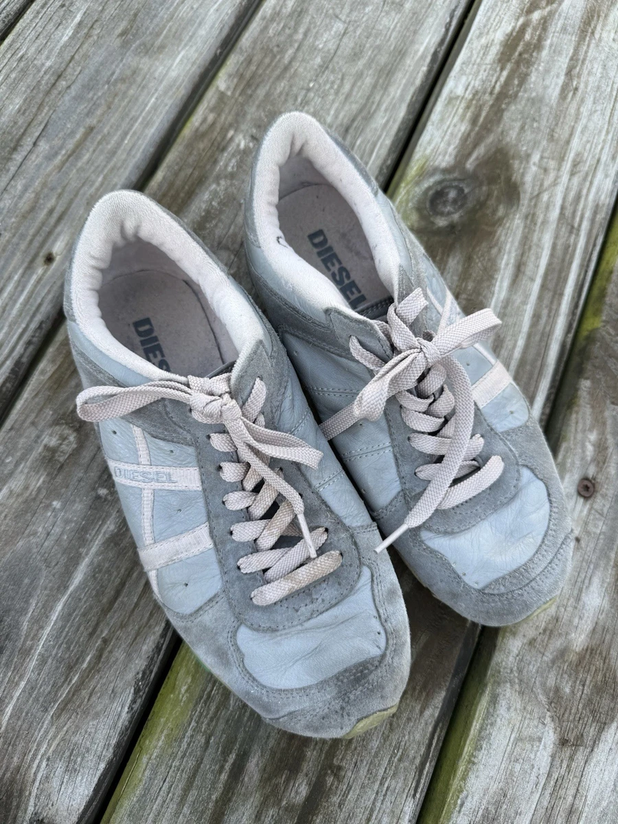 靴 archive DIESEL Leather Sneakers Diesel Leather Low Top Athletic Shoes for Women for sale | eBay