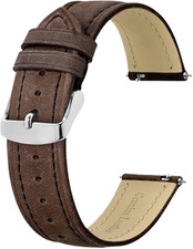 Extra Long Watch Bands 18Mm 20Mm 22Mm 24Mm, Leather Watch Straps for Men, XL Rep