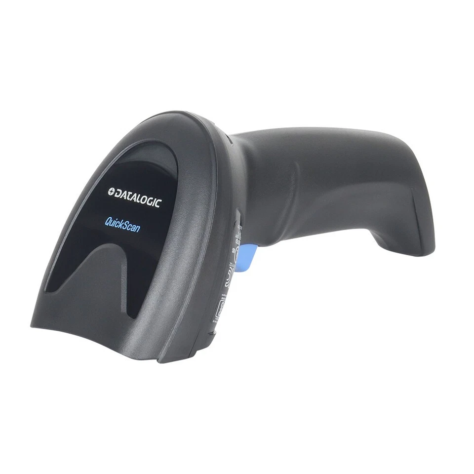 Datalogic QuickScan QD2220-BK Handheld 1D Barcode Scanner Imager mit USB Kabel - Bild 2 von 4
