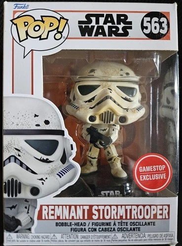 FUNKO POP! Star Wars The Mandalorian GameStop Excl. - Remnant Stormtrooper #563