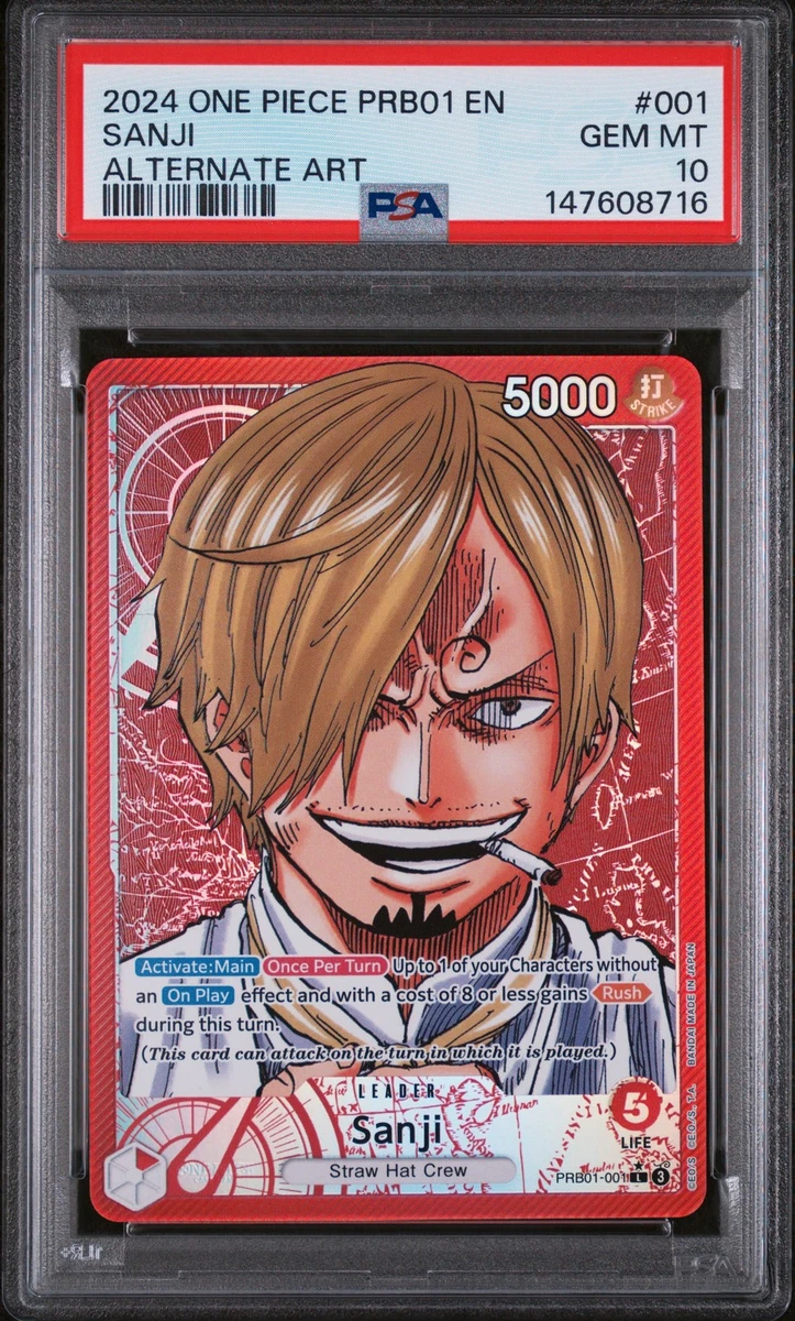 25+ Sanji PRB01-001 Premium Booster -The Best- for sale | Updated