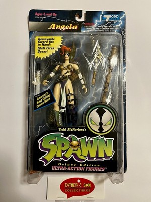 1995 Todd Toys McFarlane s Angela Spawn Deluxe Edition Ultra-Action Figure New