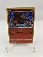 027/189 Radiant Heatran Prize Pack Series Pokemon TCG Stamped League Play Card