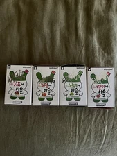 Hite Jinro Soju X Sket One 3'' DUNNY COMPLETE VINYL TOY SET SIGNED ! NIB RARE!