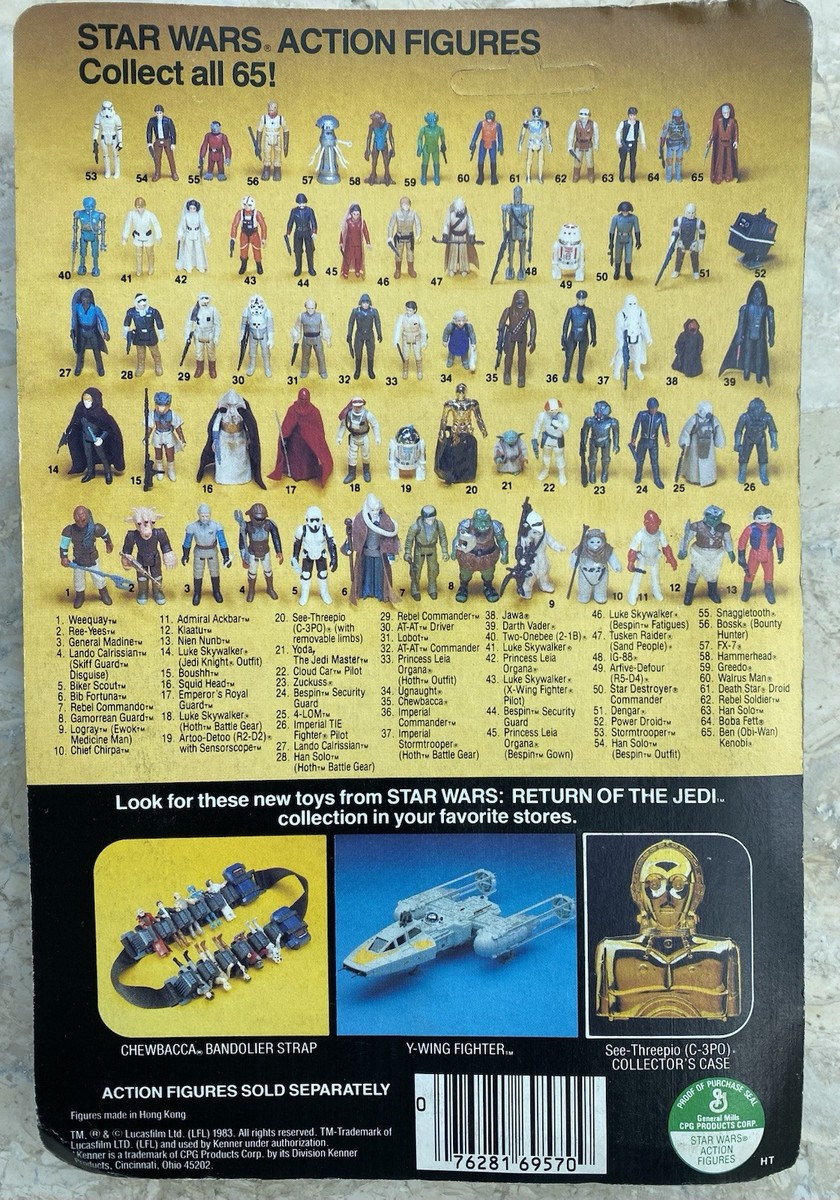 1983 Star Wars メカ・カード 29 Myojo Noodle 1983 Star Wars メカ・カード 29 Myojo Noodle VINTAGE 1983