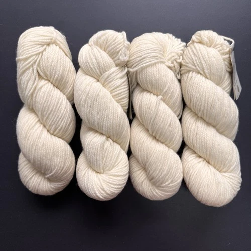 ROWAN MAGPIE YARN "002 Natural" Aran 153 Yards - Dye Lot 17H9 - 4 SKEINS - product listing photo