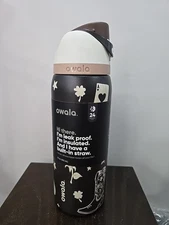 Owala FreeSip Stainless Steel Water Bottle / 32oz / Color: Good Luck