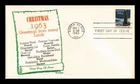 DR JIM STAMPS US COVER CHRISTMAS TREE AND WHITE HOUSE FIRST DAY ISSUE KHOL KRAFT