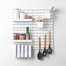 Pegboard Combination Kit, Pegboards and Accessories Modular Hanging for Wall
