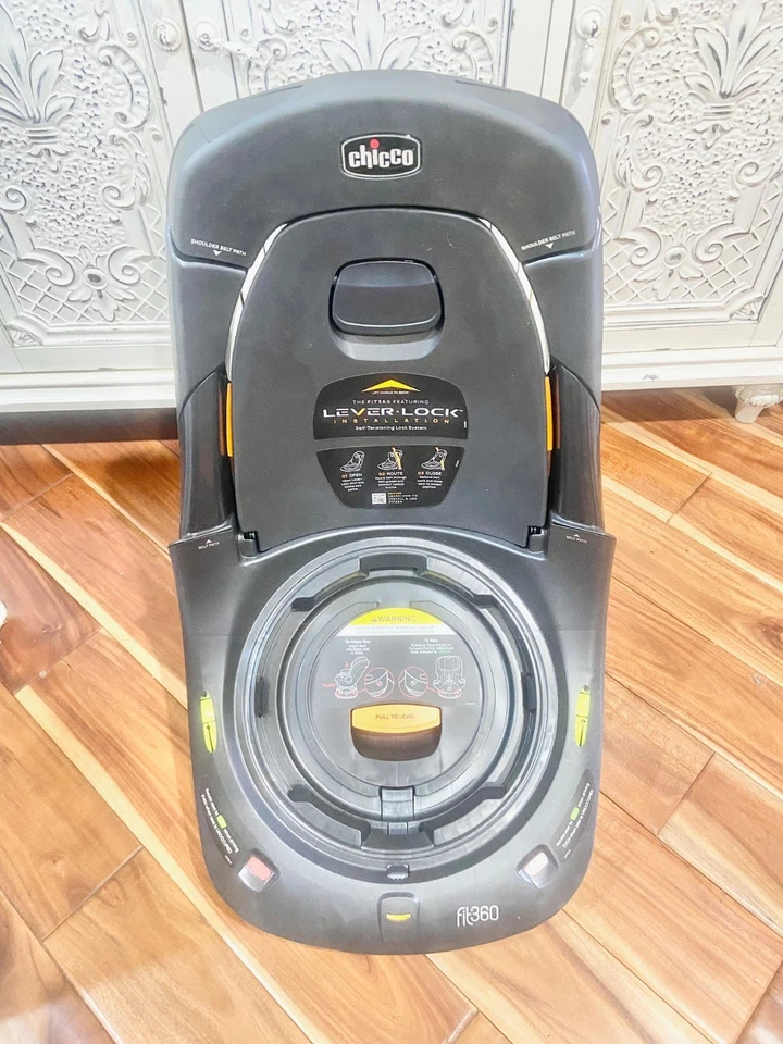 Base de asiento convertible giratoria Chicco Fit360 | Gris Foto 2 de 2