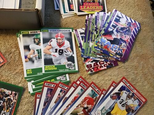 🏈2024 Score Complete Master Retail Set 400 Base + 100 Insert + parallel's - Picture 3 of 6