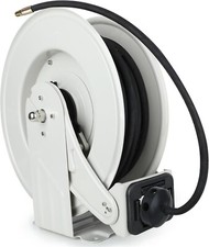 Fuel Hose Reel Retractable Machine Oil Hose Reel 50' Auto Rewind Industrial Hose