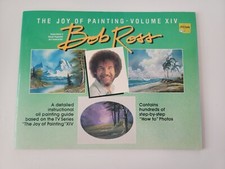 Bob Ross Vintage "THE JOY OF PAINTING" set Of Two Books Vol XX And VOL XIV
