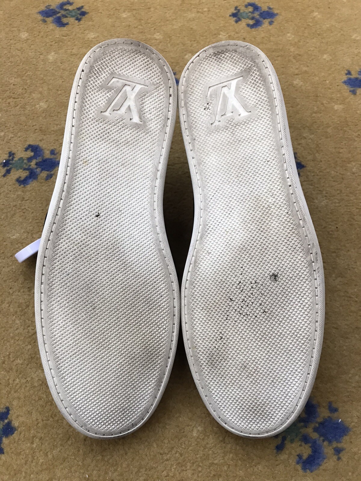 Louis Vuitton Trainer Sneaker Shoes Americas Black White Mens UK 7.5 US 8.5 41.5 thumbnail 17