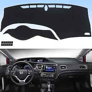 2012-2015 Honda Civic Waterproof Dashboard Cover Mat for Sun Protection