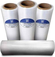 Plastic Wrap Stretch Film Clear for Moving Shipping Packing 16.5" x 1200 Ft Roll