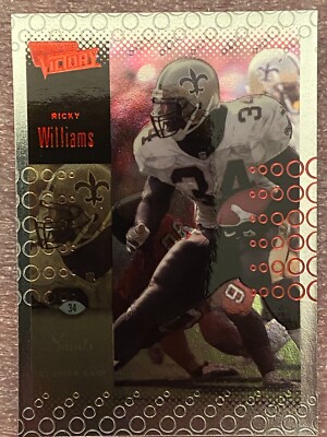 2000 Upper Deck Ultimate Victory #55 Ricky Williams New Orleans Saints ...