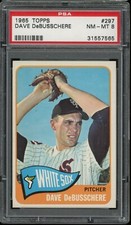1965 Topps Baseball #297 Dave Debusschere PSA 8