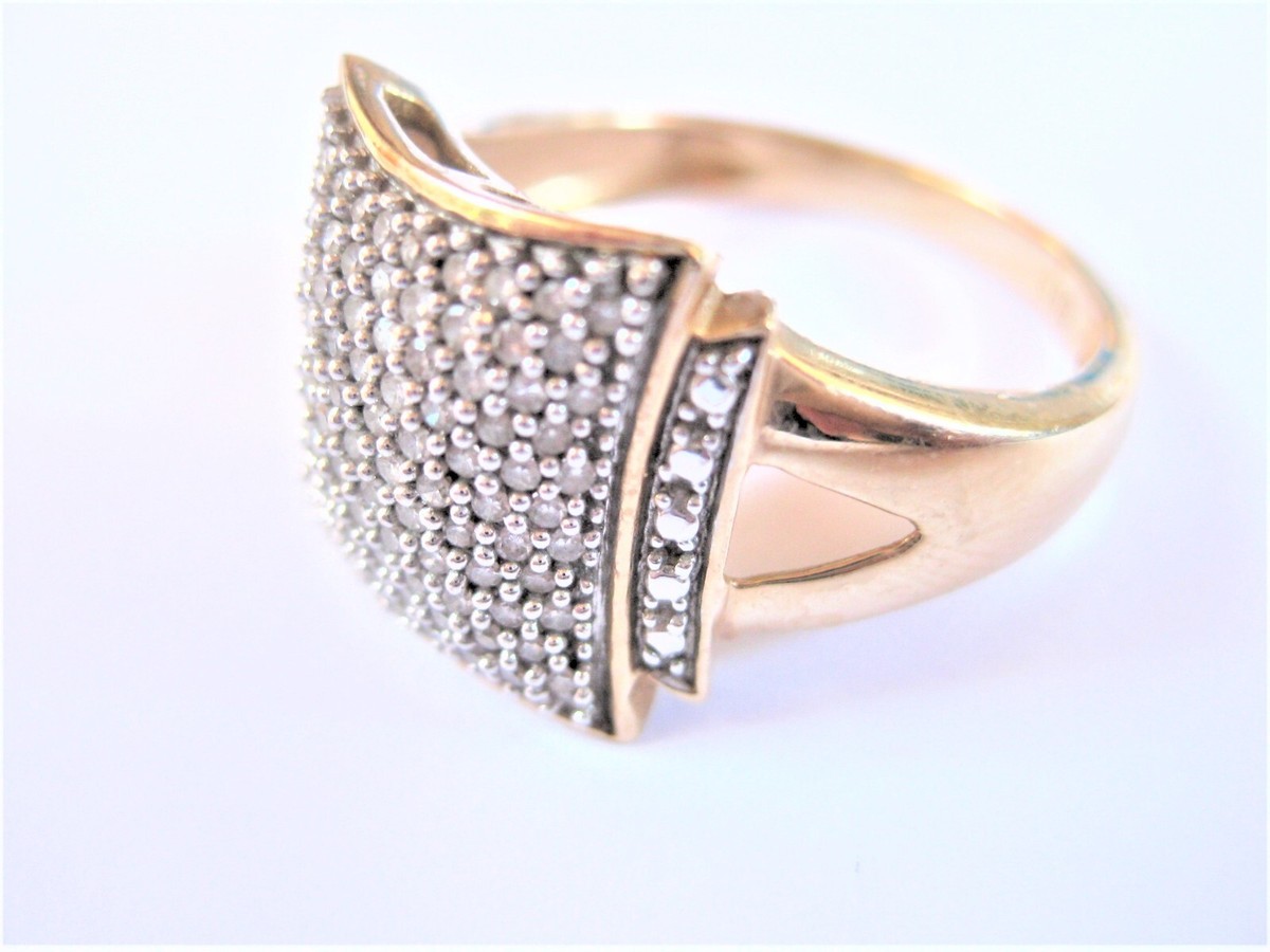 Ring Gold 585 mit Diamanten, 5,54 g