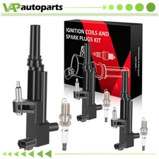 3 For 2009-2011 Dodge Nitro 3.7L V6 Ignition Coil & Spark Plug