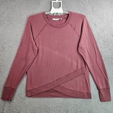 Athleta Sweater Women Medium Crew Neck Long Sleeve Soft - M
