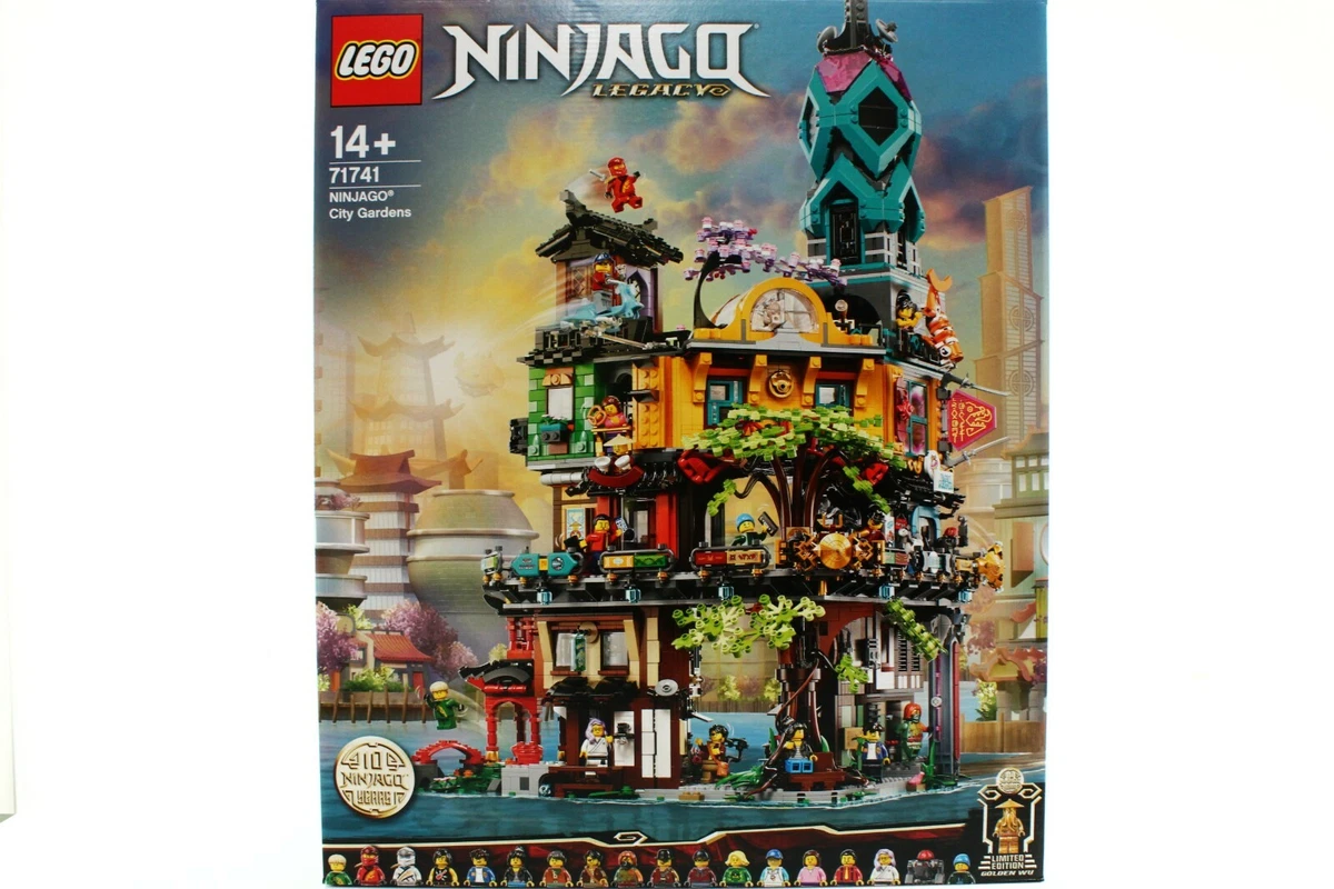 Lego Ninjago Legacy Set 71741 NINJAGO City Gardens Brand New In