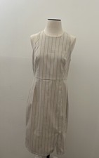 Banana Republic Pinstripe Work Dress Size 8 NWT