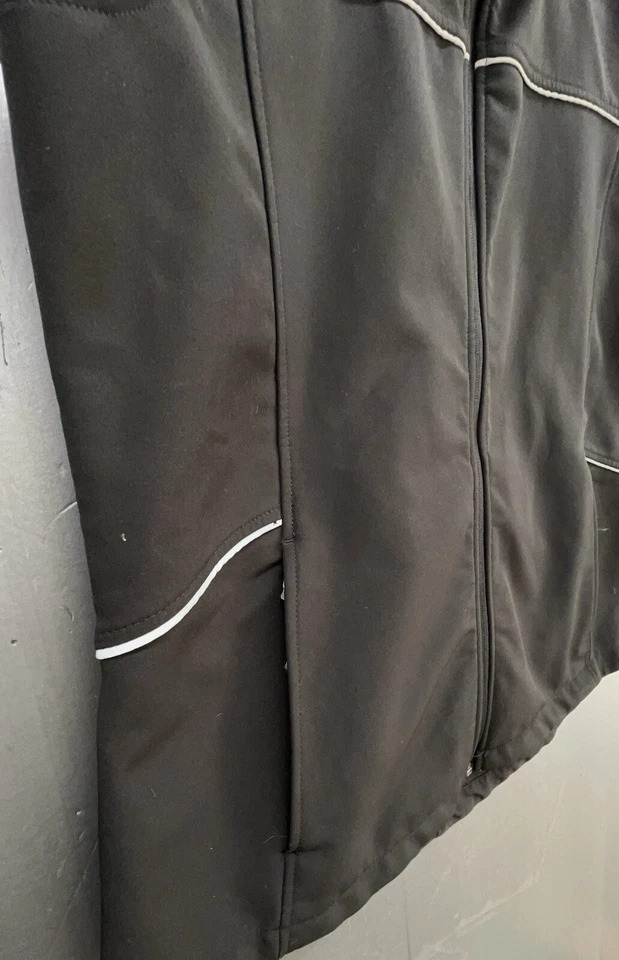 Black Diamond Vest Men L Black Full Zip Softshell Stretch Ski Hike Outdoor - Image 3 of 4