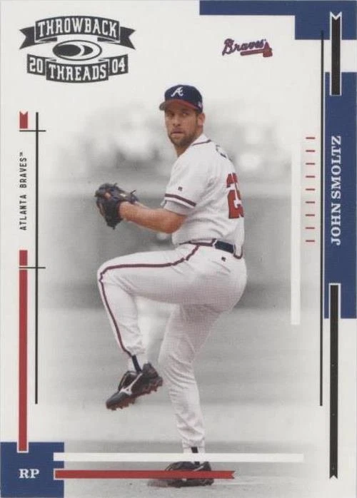 2004 Donruss Throwback Threads - John Smoltz #19