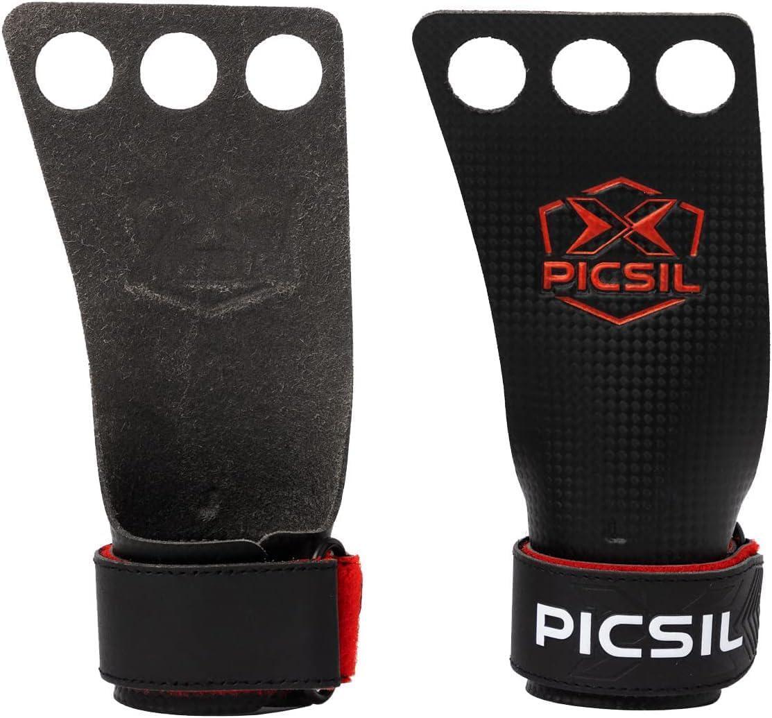 PICSIL RX Grips - Carbon Hand Grips For Cross Training PICSIL RX Grips - Carbon Hand Grips For Cross Training