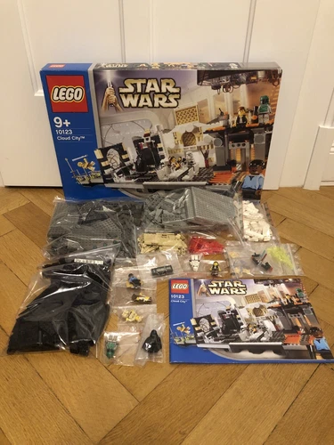 LEGO 10123 Cloud City All Minifigures Boba Fett STAR WARS | RARE | 100% Complete