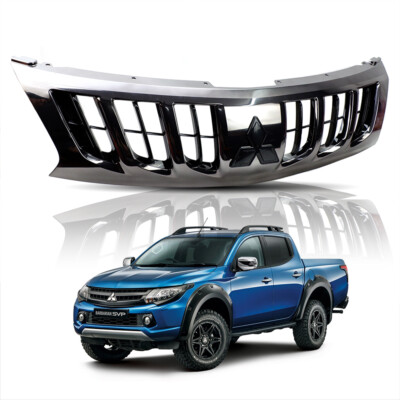 Front Grille Grill Genuine Chrome,Black For Mitsubishi L200 Triton