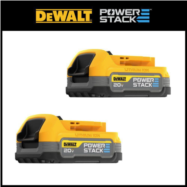 DeWalt DCBP034-2 20V Max POWERSTACK Compact Battery 2-Pack DeWalt DCBP034-2 20V Max POWERSTACK Compact Battery 2-Pack