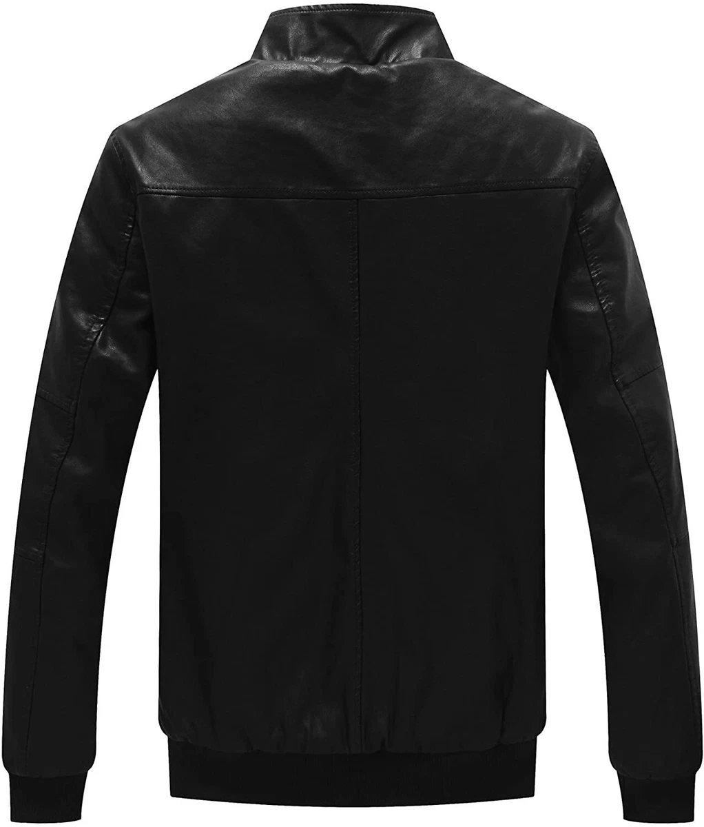Wenven leather jacket sale