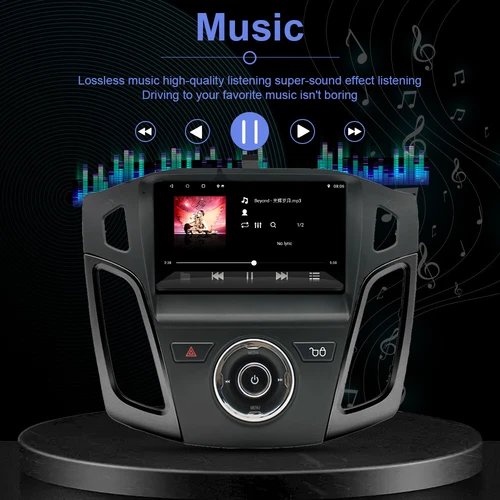 For Ford Focus 2012-2017 Carplay Android 13 Car Stereo Radio BT GPS Navi 2+32GB - Picture 9 of 15