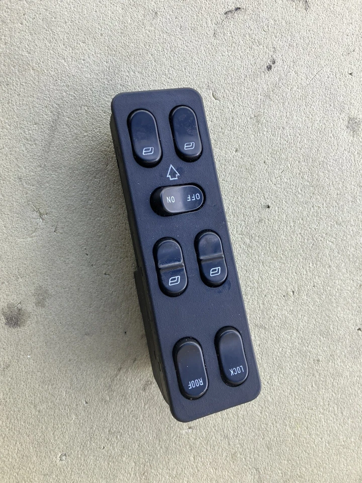 Paquete de interruptores de ventana central SAAB 9000 OE# 4085502 1990-1994 Foto 2 de 4